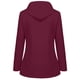 thumbnail image 3 of Pntutb Mujer Sólido Chaqueta De Lluvia Chaquetas Al Aire Libre Impermeable Con Capucha Impermeable A Prueba De Viento Pntutb Pntutb-3134, 3 of 5