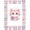 Pink Purple Multi, Pattern 3, variant on ODIKA Pixel Cat Faces With Kitten Paw Print And Star Sprinkle Accents Cute Flowing Pet Friendly & Kids Safe for Bedroom, Bedside, Nursery