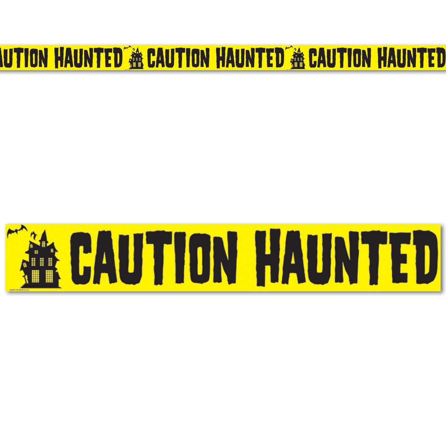 Beistle Halloween Party Caution Haunted� Party Tape (Case of 12