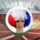 thumbnail image 4 of Gorra de Fútbol Universal para Hombres y Mujeres, Sombrero de Peluca, Transpirable, Suave, para Fanáticos de Torneos Al Aire Libre, Juegos de la Copa Europea F, 4 of 5