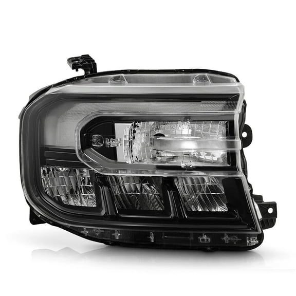 For 2023-2024 Ford Maverick Headlight w/ LED DRL Passenger Side Black Housing