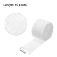 thumbnail image 2 of Unique Bargains Lace Trim 10 Yards 2 Inch Flower Elastic Lace Ribbons for Package Decoration Wedding Headbands White, 2 of 5