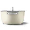 thumbnail image 3 of Smeg Cream 8-Quart 10-Inch Casserole Dish with Lid, 3 of 4