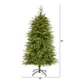 thumbnail image 2 of Nearly Natural 5ft. Vancouver Fir Natural Look Artificial Christmas Tree with 350 Clear LED Lights and 1054 Bendable Branches, 2 of 10