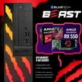 thumbnail image 4 of Restored Gaming PC Computer, BlairTech Beast | Intel i5 with Radeon RX 550 GPU, 16GB, 500GB SSD, WiFi + BT, Windows 11 Gaming Desktop (Refurbished), 4 of 10