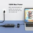 thumbnail image 5 of 100W USB C Type C Laptop Charger for Samsung Galaxy Book Pro 360 NP950QDB NP930QDB NP935QDC Galaxy Book Pro NP950XDB NP930XDB, Chromebook 4 4+ Plus, Notebook 7 9 Series Laptop Power Cord, 5 of 8