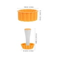 thumbnail image 2 of KAKOWELY Manual Pancake Mixer for Special Occasions 1 Set, 2 of 8