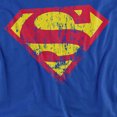thumbnail image 2 of Superman T-Shirt Classic Logo Distressed Unisex Graphic Tee For Men & Women, 2 of 7