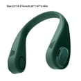 thumbnail image 4 of Ventilador de cuello Ventilador colgante eléctrico recargable Enfriador portátil ajustable para trabajo deportivo, Verde Eigraketly HA004386-03B, 4 of 6