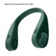 thumbnail image 4 of Ventilador de cuello Ventilador colgante eléctrico recargable Enfriador portátil ajustable para trabajo deportivo, Verde Noticed HA004386-03B, 4 of 6