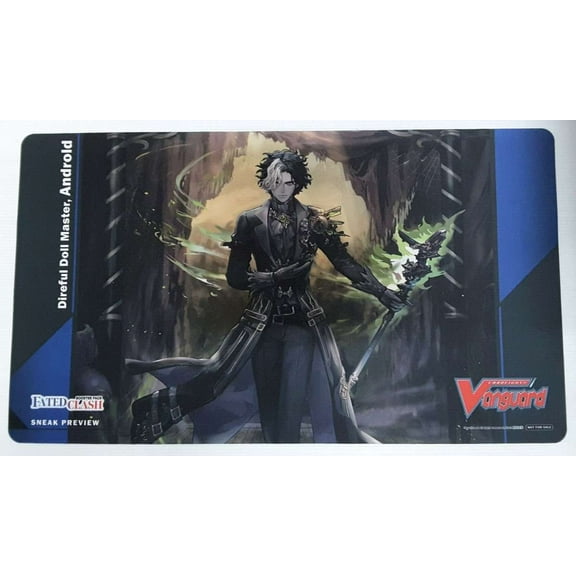 Cardfight Vanguard Fated Clash Direful Doll Master, Android Playmat