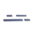 thumbnail image 5 of Melannco Set of 4 Distressed Navy Chunky Wood Shelves, 5 of 7