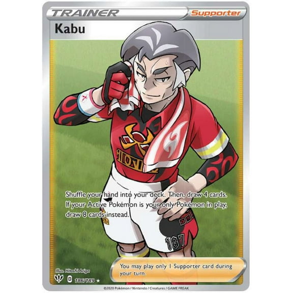 Pokemon Darkness Ablaze Kabu #186