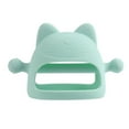 thumbnail image 2 of Baby Teether Toys,Silicone Teething Toys for Babies 0-6 Months,Never Drop Baby Chew Toys for Teething Relief, Teething Pacifiers,Baby Toys 0-6 Months,Ideal Gifts for Baby Shower, Green, 2 of 6