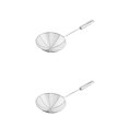 thumbnail image 4 of sweethay Colador de malla Skimmer cucharón de acero inoxidable mango largo cocina freír cocinar al vapor colador cuchara Type1 NO1, 4 of 6