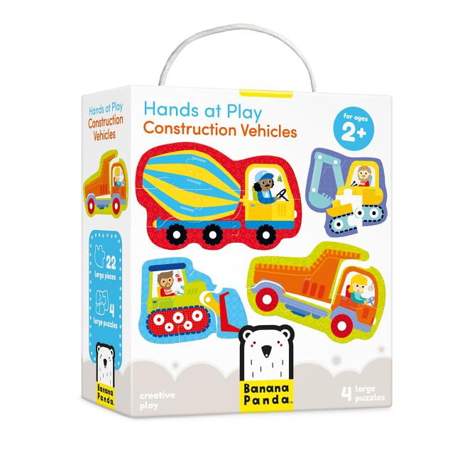 Hands at Play - Construction Vehicles: 22 Pcs
