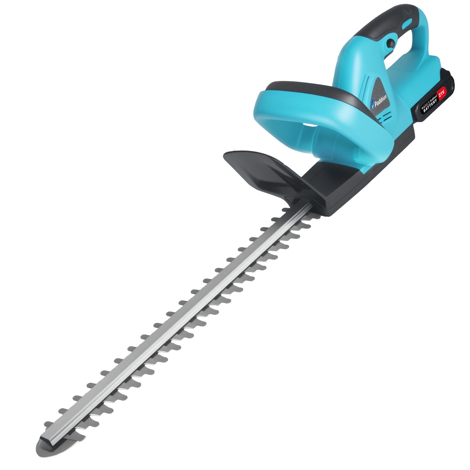 Paddsun Electric Hedge Trimmer, 20" Blade Cordless Hedge Trimmer Double-Sided 0.8" Cutting Width with 3.0Ah Battery