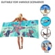 thumbnail image 4 of Toalla de playa de gran tamaño, toalla de playa de microfibra 75*150CM, toallas de playa para nadar con diseño de árbol de coco tropical, 4 of 5