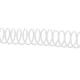 thumbnail image 4 of Bobinas de encuadernación en espiral, 20 piezas de peines de encuadernación en espiral de plástico, espirales de encuadernación probadas y confiables NikouMX herramienta, 4 of 8