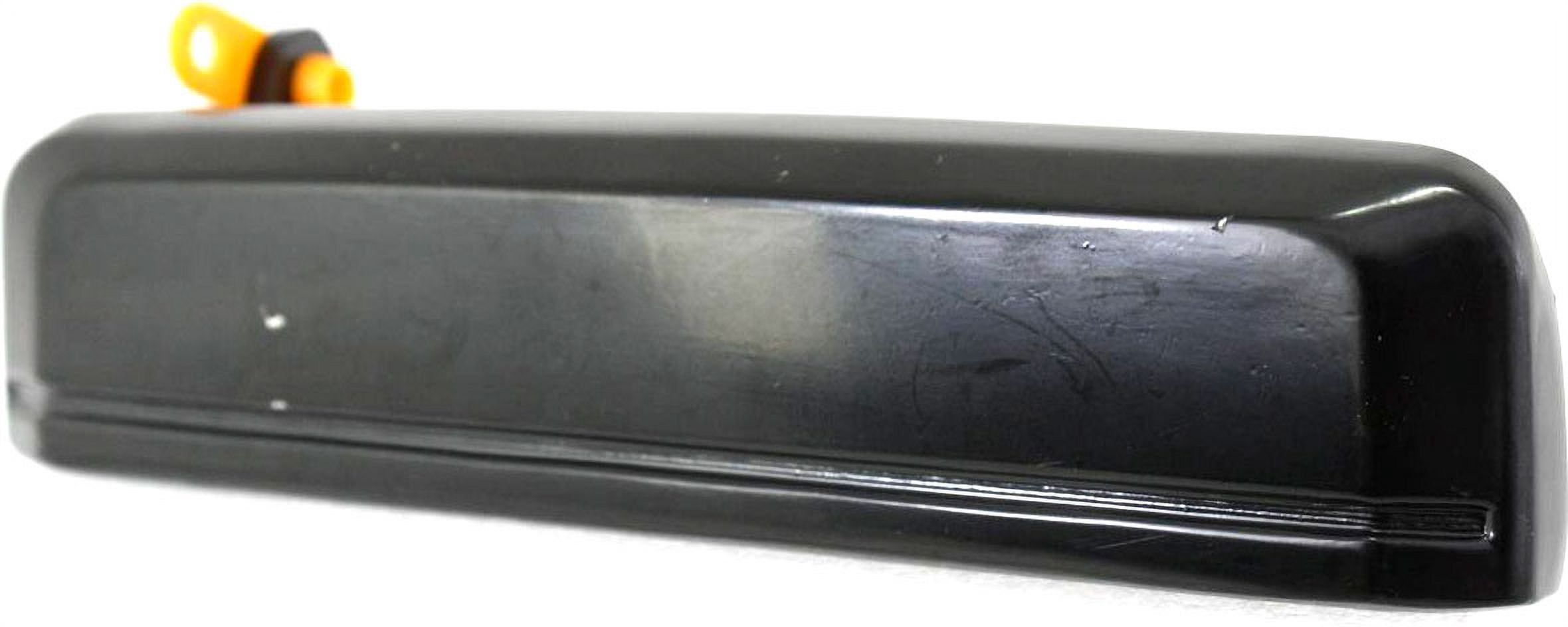 Replacement REPN462133 Exterior Door Handle Compatible with 1987-1995 Nissan Pathfinder Front, Right Passenger Smooth Black