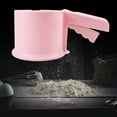 thumbnail image 3 of Taza de mano Sunnimix herramienta de cocina para hornear malla de acero inoxidable 350ml rosado, 3 of 8