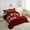 Crimson, variant on Erosebridal Rugby Print Bedding Twin Comforter Set,Ball Gamer Down Comforter,Football Bedroom Decor,Reversible,2-Piece