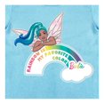 thumbnail image 2 of Playera Para Niña Mattel Barbie Cuello Redondo Manga Corta Talla 8 Azul Cielo, 2 of 2