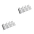 thumbnail image 2 of Advancent Molde de silicona para pasteles, portátil, resistente al calor, antiadherente, 8 rejillas, lavable, hogar, cocina, postre, accesorios Type1 NO1, 2 of 6