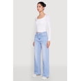 thumbnail image 3 of Womens WAX Whiskered Wide Leg Jeans, 3 of 5