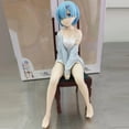 thumbnail image 3 of Cartoon Character Figure Sitting Posture Pajamas Highly Simulation Exquisite Model Toy for Desktop Decor, 3 of 4