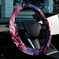 thumbnail image 6 of Petal flower 14.5 Inch Printing PVC Leather Auto Accessories Car Wheel Covers Steering Wheel Cover Car Wheel Cover, 6 of 6