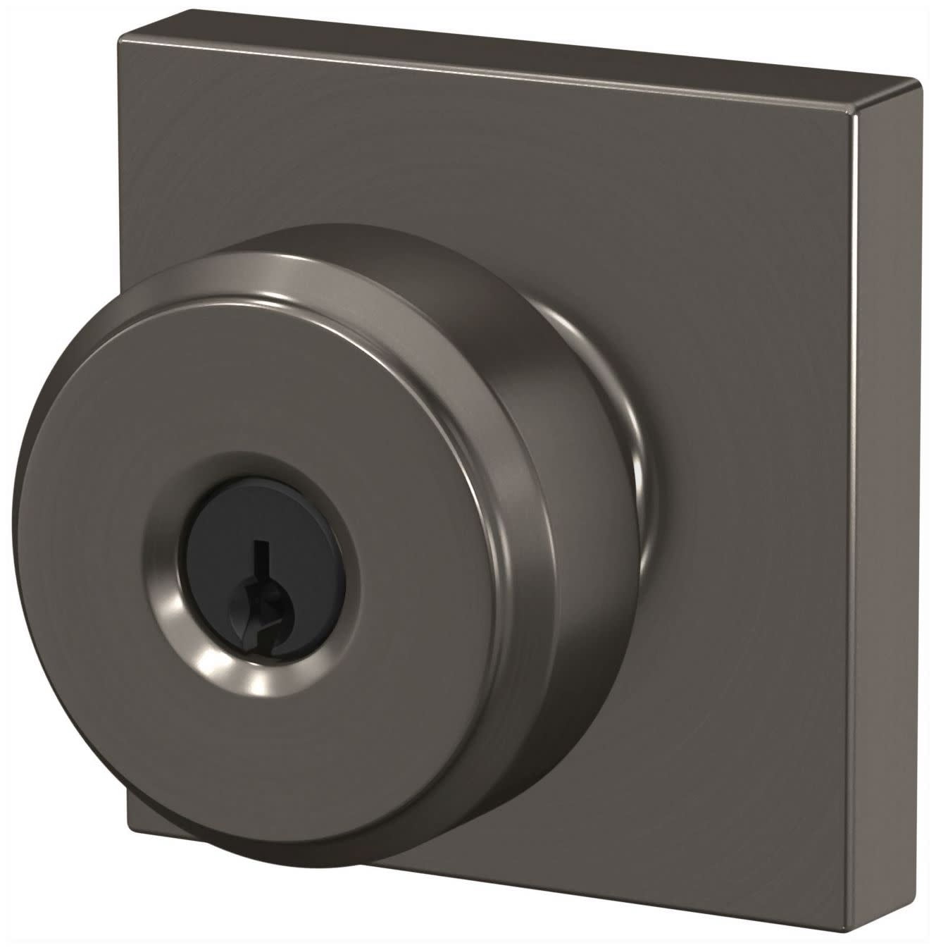 Schlage Bowery Keyed Entry Knob with Collins Trim