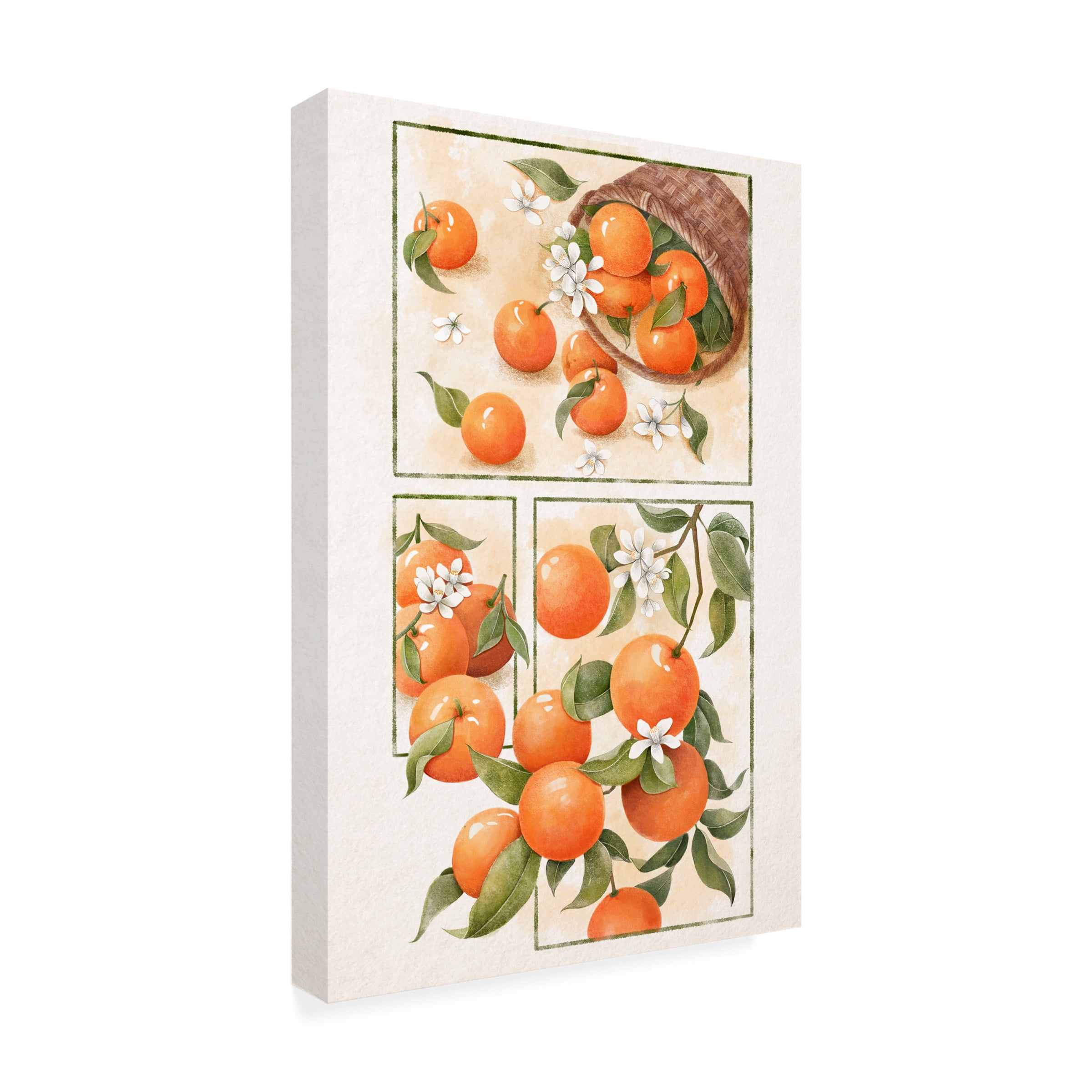 Xuan Thai 'Orange Blossom Home' Canvas Art