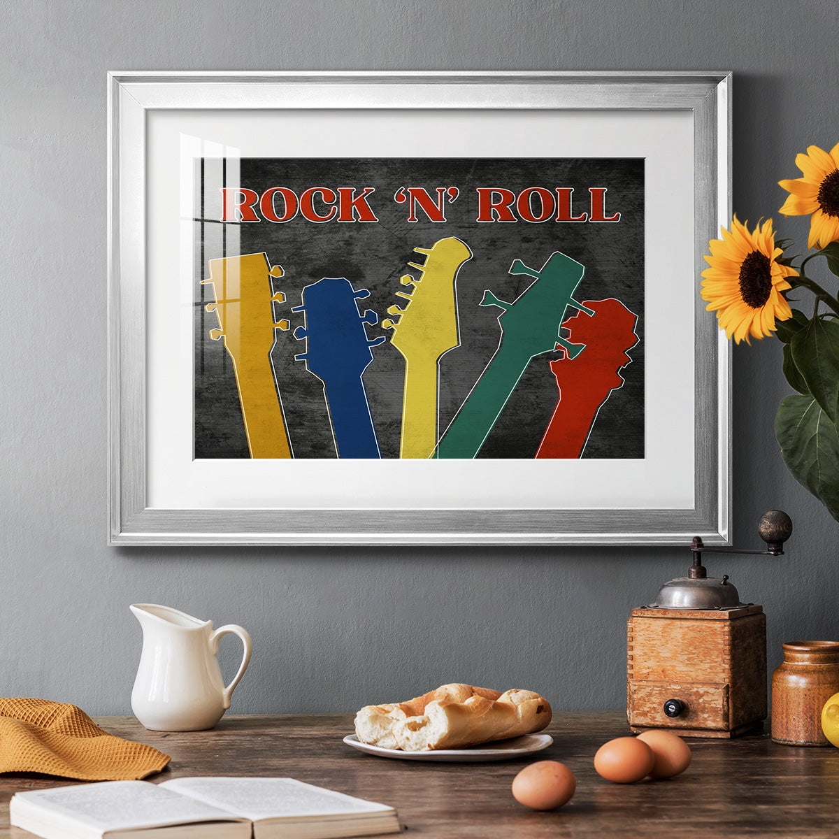 Rock and Roll Premium Framed Print - Ready to Hang