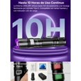thumbnail image 3 of ZARLURY Linterna UV Recargable, Potente L&aacute;mpara Ultravioleta con Carga Tipo-C, 10 Horas de Autonom&iacute;a, Resistente al Agua, Ideal para Detectar Joyas, Billetes Falsos, Escorpiones, 3 of 9
