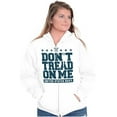 thumbnail image 4 of Dont Tread On Me United States Navy Zip Up Hoodie Men's Women's Brisco Brands S, 4 of 6