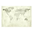 thumbnail image 2 of Tiptophomedecor Peel and Stick World Map  Wallpaper Wall Mural - Green Wood World Map - Removable Wall Decals, 2 of 3