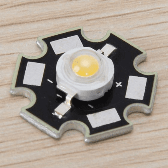 10X 3W High Power Star LED Light Lamp Bulb (White),10 x LED Light,White