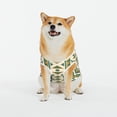 thumbnail image 3 of LNWH Green Vertical Stripe Aztec Nation Pattern Dog Clothes, Breathable Warm Cotton Pet Clothes 5X-Large, 3 of 8