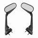 thumbnail image 1 of Universal Motorcycle Rearview Mirrors Compatible with FZ1 Fazer 2007-2013 Side Mirror Set for Motorbike, 1 of 5