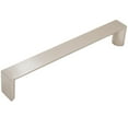 thumbnail image 1 of Plateau Cabinet Pull, 160 Millimeters, Satin Nickel by Stone Harbor Hardware, 1 of 1
