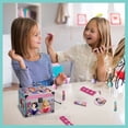 thumbnail image 3 of Set de Cosméticos Princesas con Estuche, Brochas y Brillos Labiales, Kit de Belleza para Niñas Creativas - MAKEUPERIA, 3 of 5