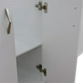 thumbnail image 5 of Tivoli 61" Double Rectangle Sink Vanity in White/Gray Granite Stone, 5 of 15