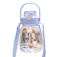 thumbnail image 1 of Botella de agua Botella de agua de gran capacidad Botella deportiva portátil, 1 of 5