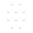 thumbnail image 1 of Qarigey Retro Ins Amistad Collar Rhinestone DIY Único Chic Cómodo con Tarjeta de Exhibición Joyería Cadena Encanto Colgante Sagitario dorado 10Conjunto, 1 of 6