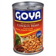GOYA Mexican Style Cowboy Beans Chorizo Jalapeno Cilantro 15 Oz