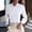 White, variant on Chuancc Womens Dress Shirts Long Sleeve Button Down Shirt Business Casual Blouse Office Work Tops Black L
