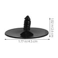 thumbnail image 2 of FOMIYES 30Ud Clips Rápidos Para Bumper Y Panel De Auto En Plástico Negro Resistente, 2 of 6
