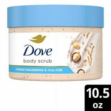 Dove Exfoliating Body Scrub Polish Macadamia & Rice