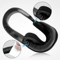 thumbnail image 3 of Facial Interface & Face Cover Pad for Oculus Quest 2, Sweat-Proof PU Foam Cushion - VR Accessories for Meta Quest 2, Compatible with Oculus Quest 2 Original Spacer, 3 of 7